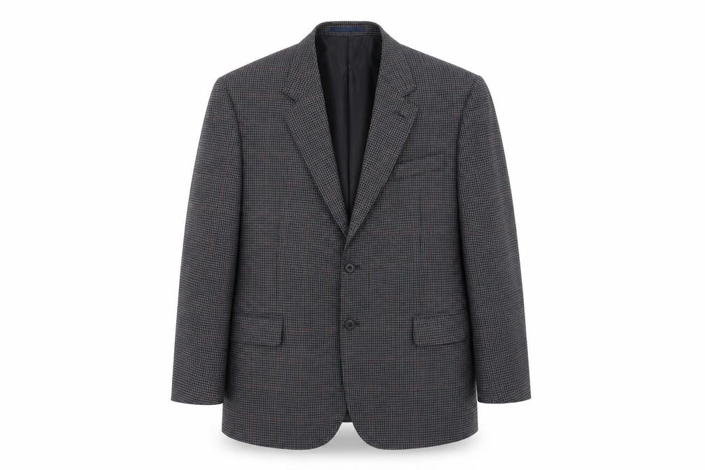 Mens UK Size 44 Preworn Regular Grey Suit Jacket