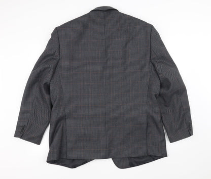 Mens UK Size 44 Preworn Regular Grey Suit Jacket