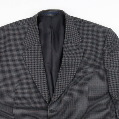 Mens UK Size 44 Preworn Regular Grey Suit Jacket