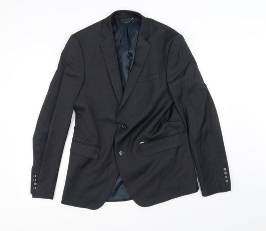 Mens UK Size 40 Zara Regular Grey Suit Jacket