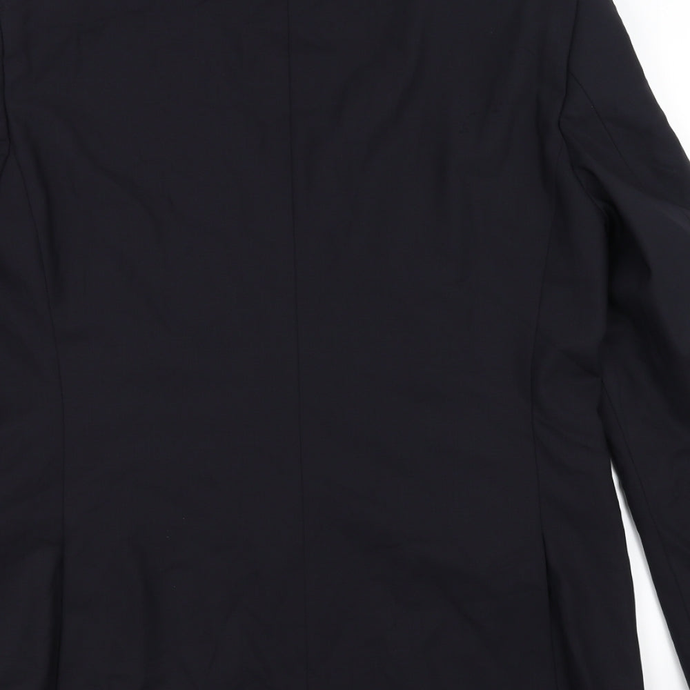 Zara Mens Blue   Jacket Suit Jacket Size 40