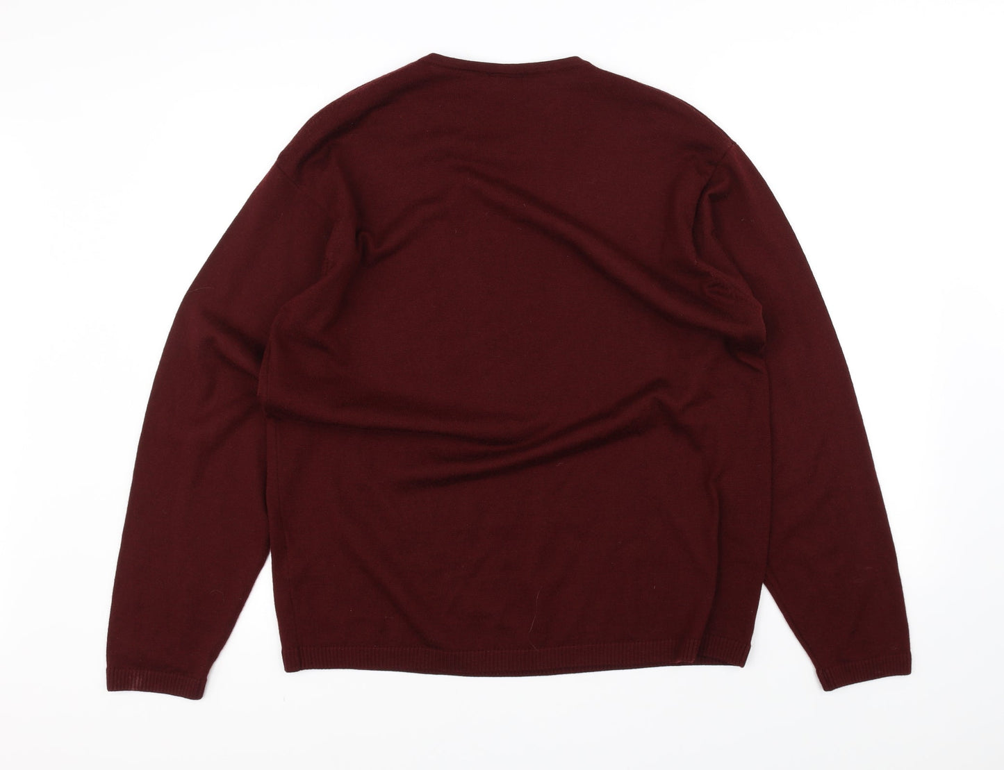 NEXT Mens Red   Pullover Jumper Size L