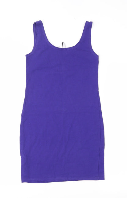 Divided Womens Blue   Tank Dress  Size S