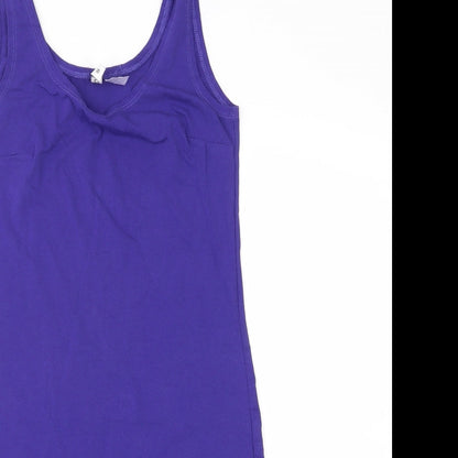 Divided Womens Blue   Tank Dress  Size S