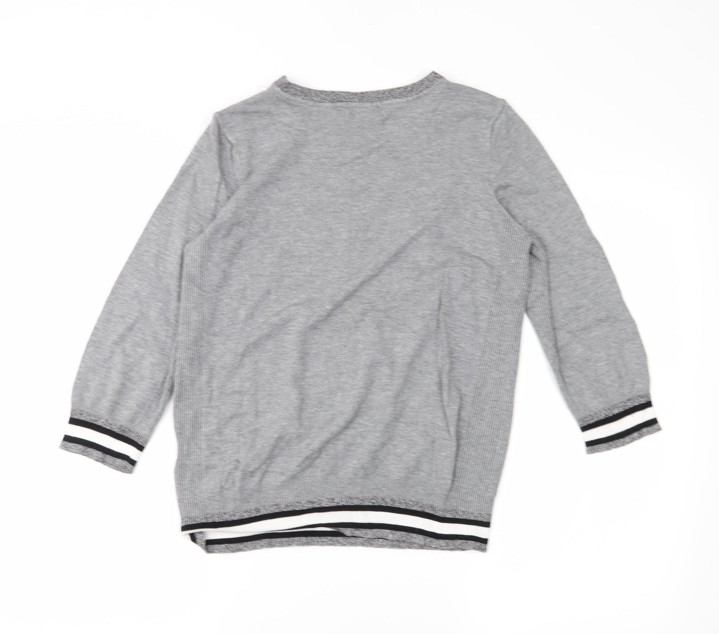 The Collection Womens Grey   Pullover Jumper Size 16
