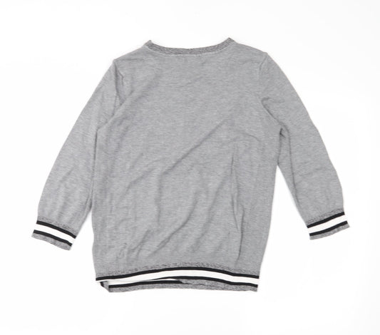 The Collection Womens Grey   Pullover Jumper Size 16