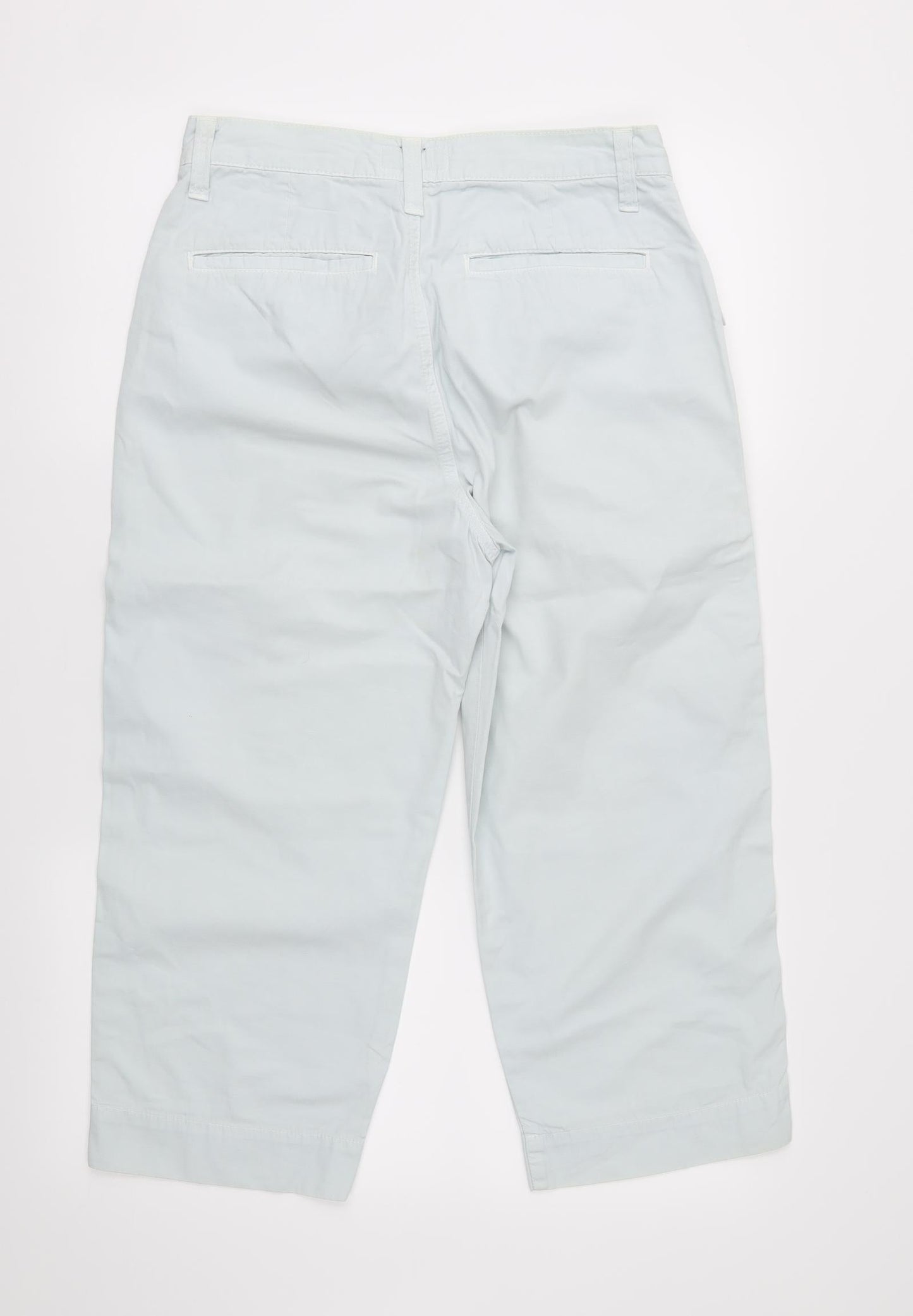 Womens UK Size 30 in NEXT Regular Fit Cargo White Trousers