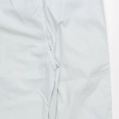 Womens UK Size 30 in NEXT Regular Fit Cargo White Trousers