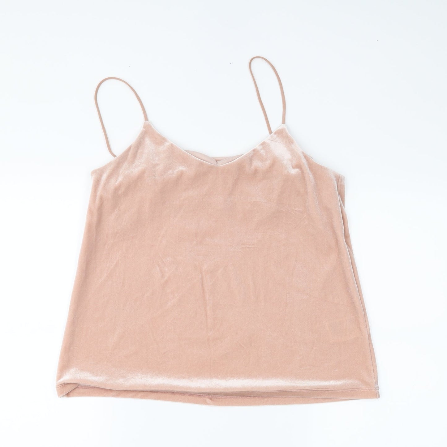 Womens UK Size S H&M Pink Basic Blouse