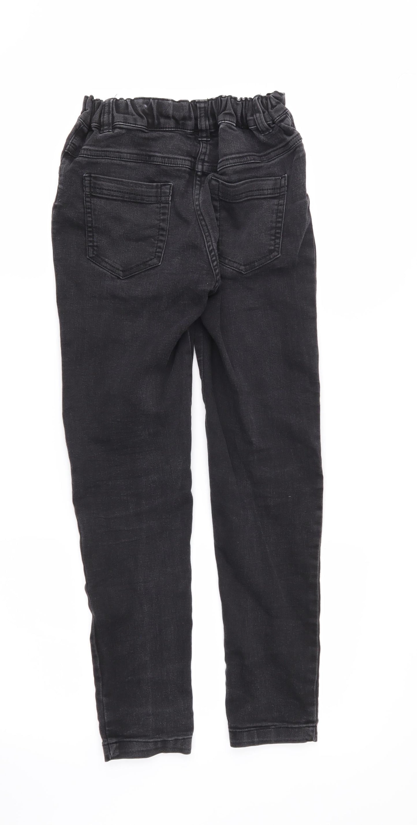 F&F Girls Black   Skinny Jeans Size 10-11 Years