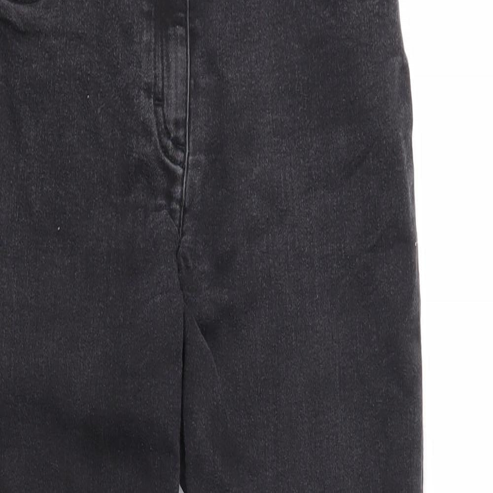 F&F Girls Black   Skinny Jeans Size 10-11 Years