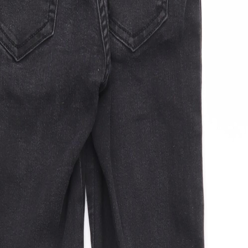 F&F Girls Black   Skinny Jeans Size 10-11 Years