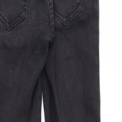 F&F Girls Black   Skinny Jeans Size 10-11 Years