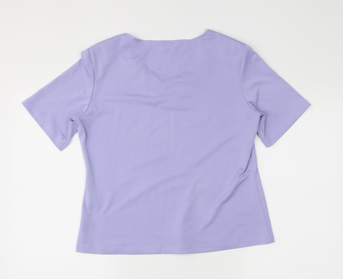 Berkertex Womens Purple   Basic Blouse Size 14