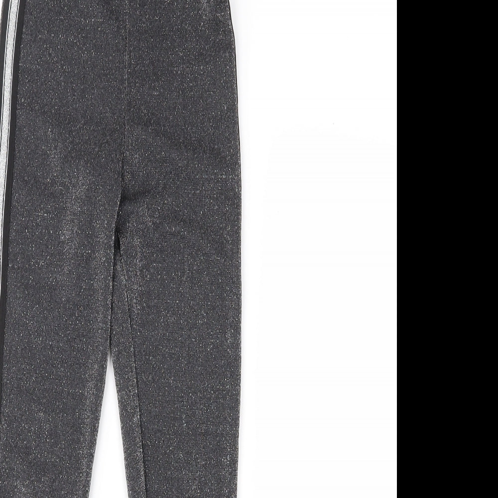George Girls Grey   Jegging Trousers Size 7-8 Years