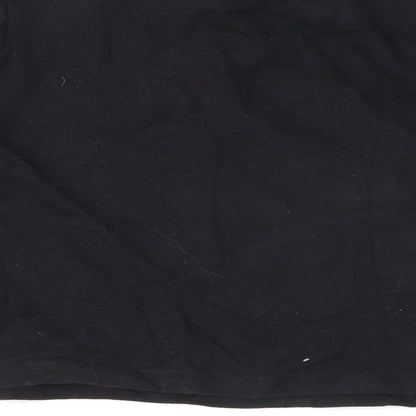 TU Boys Black   Basic T-Shirt Size 5-6 Years