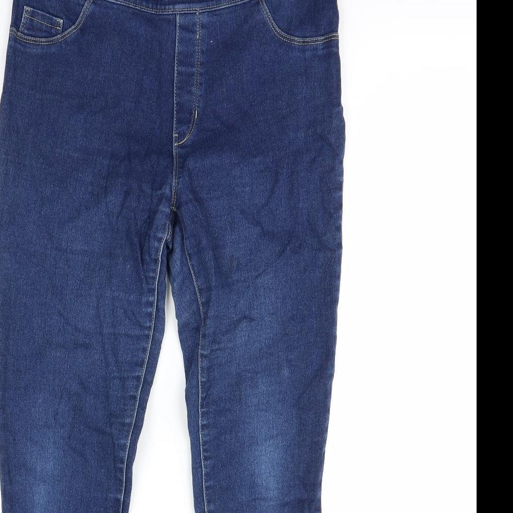 George Womens Blue   Jegging Trousers Size 10 L29 in