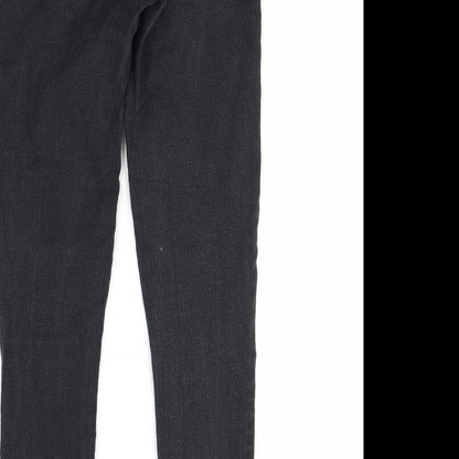 F&F Womens Black   Skinny Jeans Size 8 L29 in