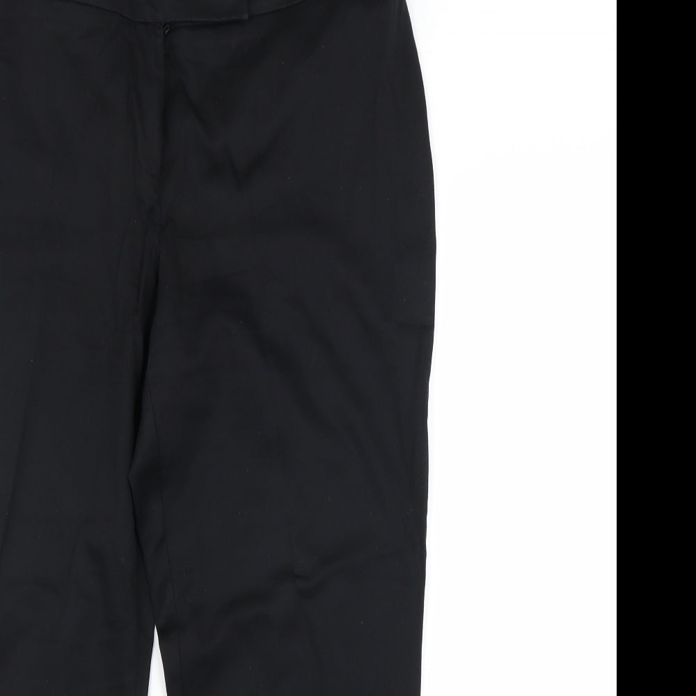 Womens UK Size 14 Dorothy Perkins Regular Fit  Black Trousers