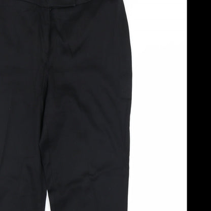 Womens UK Size 14 Dorothy Perkins Regular Fit  Black Trousers