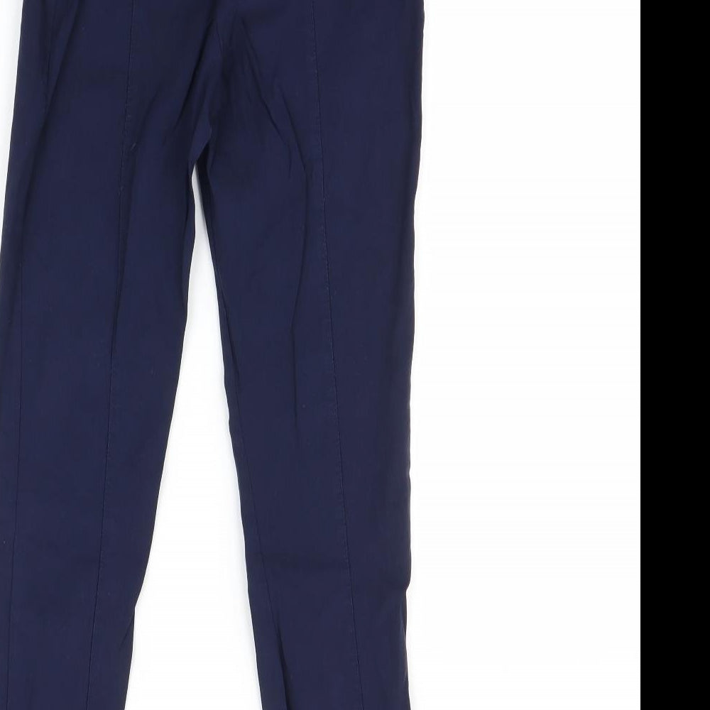Primark Womens Blue   Chino Leggings Size 8 L27.5 in
