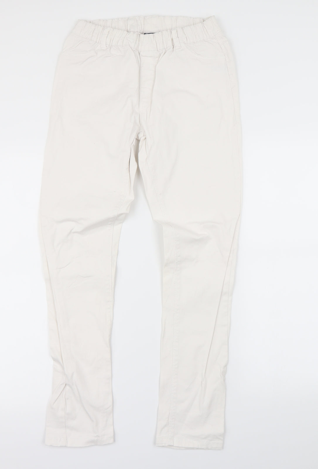 ESMARA Womens White   Straight Jeans Size 12 L28 in