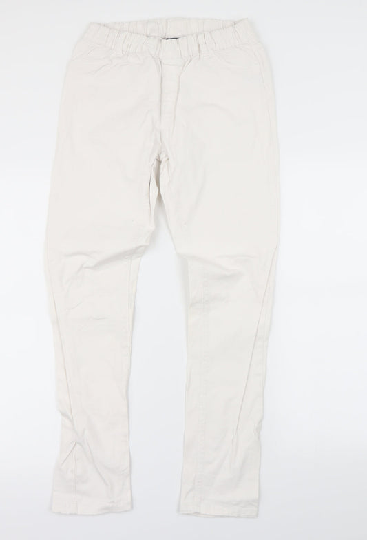 ESMARA Womens White   Straight Jeans Size 12 L28 in