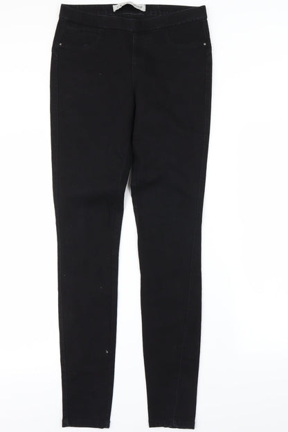 denim&co Womens Black   Jegging Jeans Size 10 L31 in