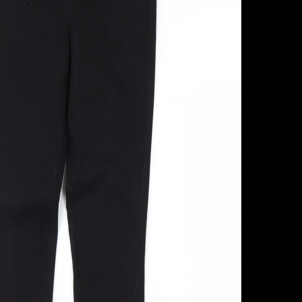 denim&co Womens Black   Jegging Jeans Size 10 L31 in