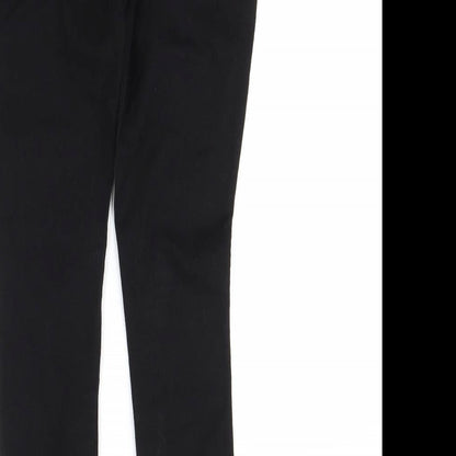 denim&co Womens Black   Jegging Jeans Size 10 L31 in