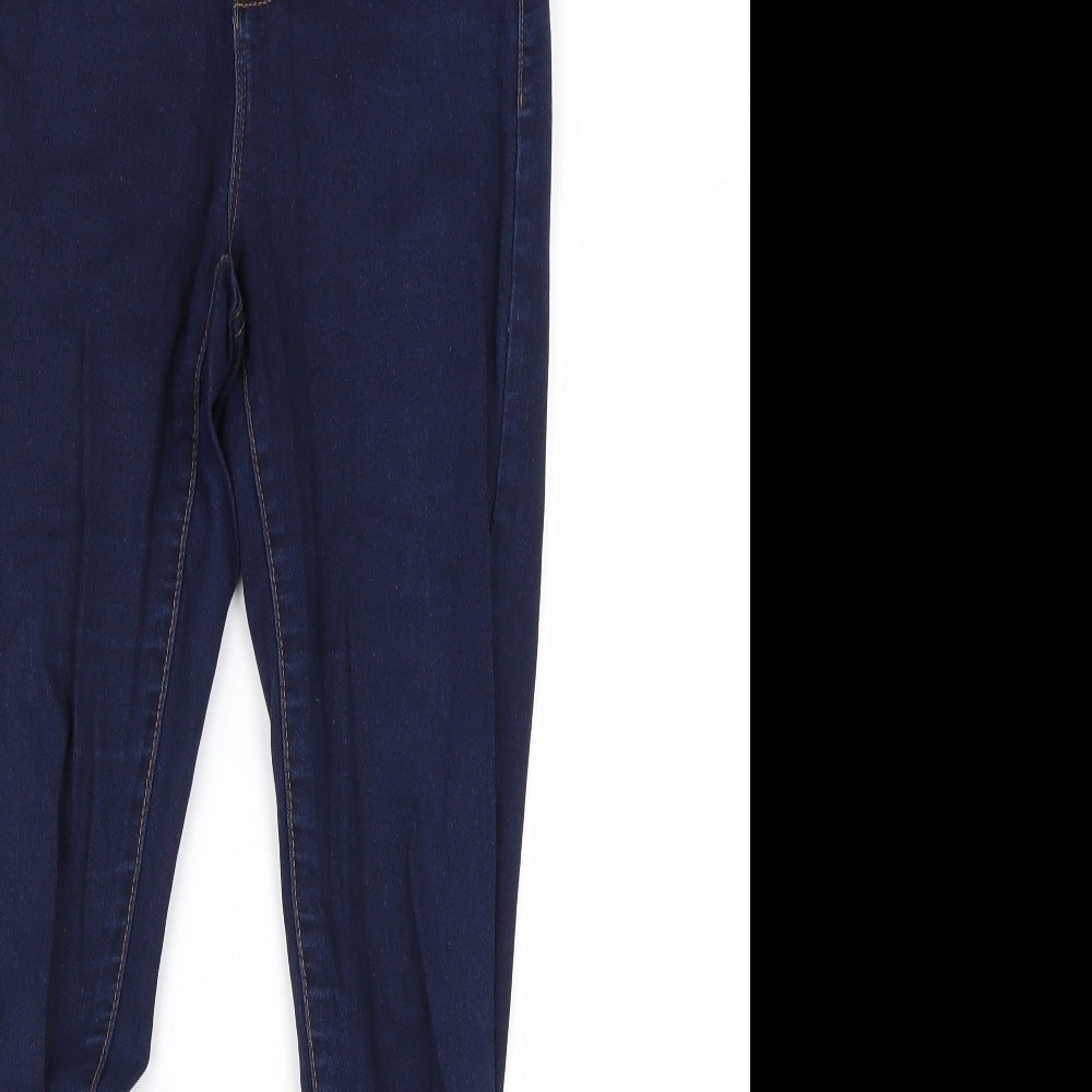 denim&co Womens Blue   Skinny Jeans Size 8 L28 in