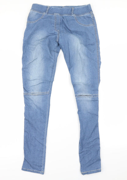 zente Womens Blue   Skinny Jeans Size M L29 in