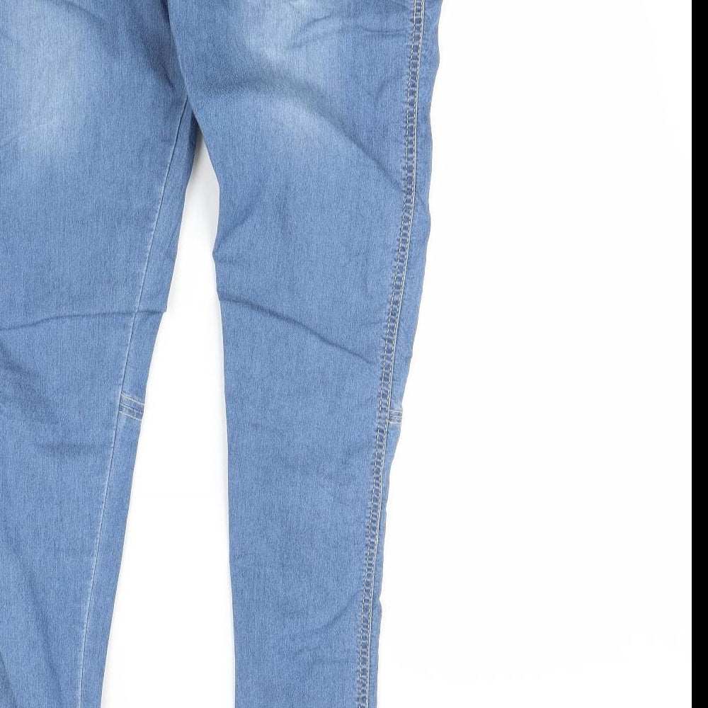 zente Womens Blue   Skinny Jeans Size M L29 in