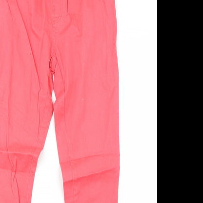 ESMARA Womens Pink   Skinny Jeans Size 10 L27 in