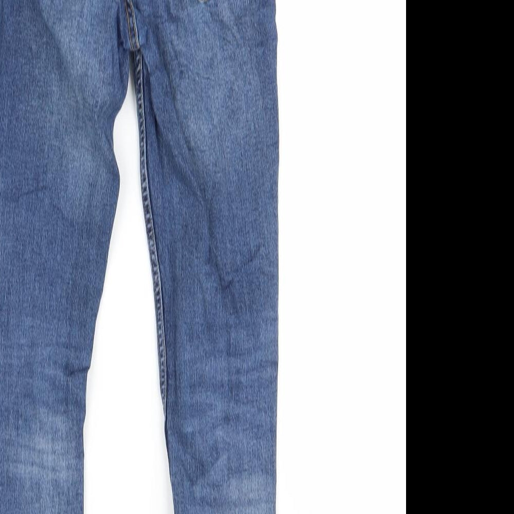 Womens UK Size 28 in FB Sister Regular Fit Skinny Blue Jeans