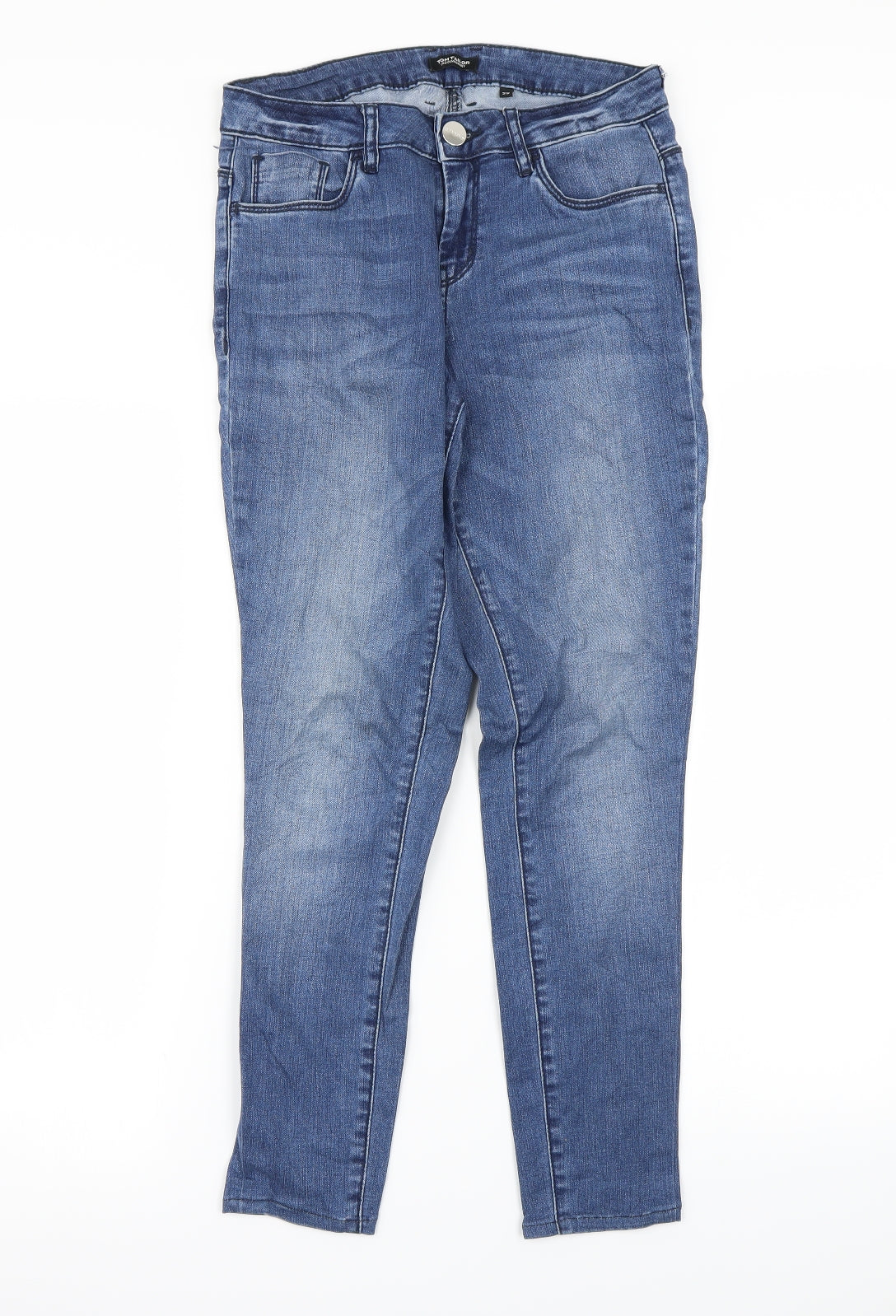 TOM TAILOR Womens Blue   Skinny Jeans Size 29 L29 in