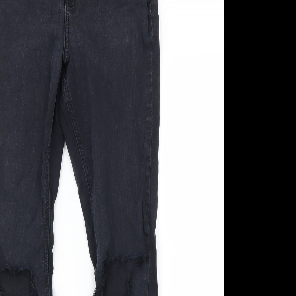 Topshop Womens Blue   Skinny Jeans Size 30 in L30.5 in