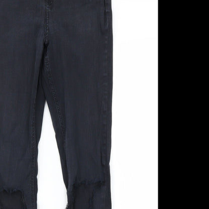 Topshop Womens Blue   Skinny Jeans Size 30 in L30.5 in
