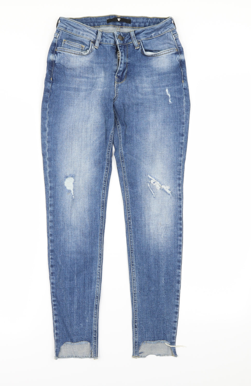 Very Womens Blue   Skinny Jeans Size 8 L27 in