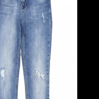 Very Womens Blue   Skinny Jeans Size 8 L27 in