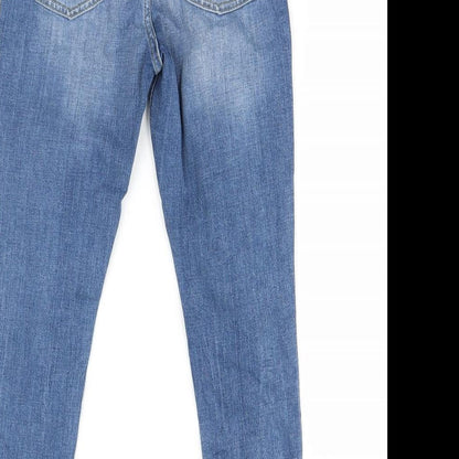 Very Womens Blue   Skinny Jeans Size 8 L27 in