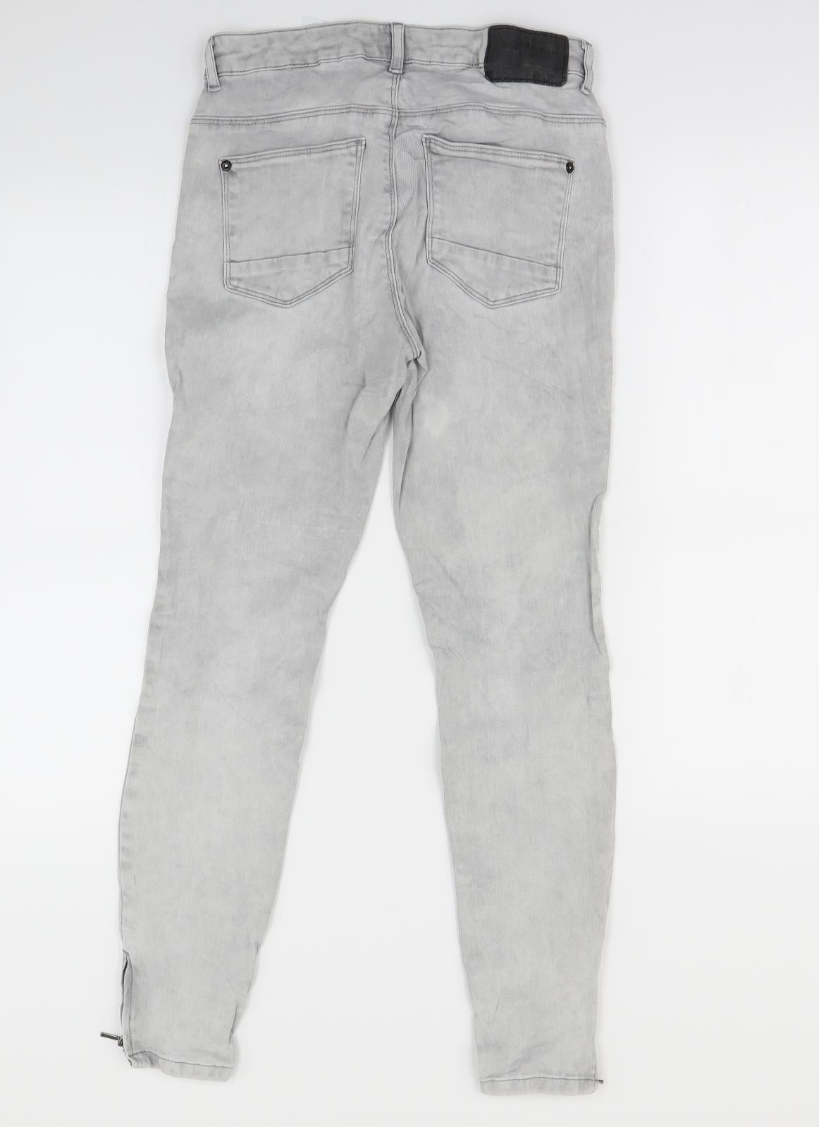 Only Womens Grey   Skinny Jeans Size 28 in L28 in