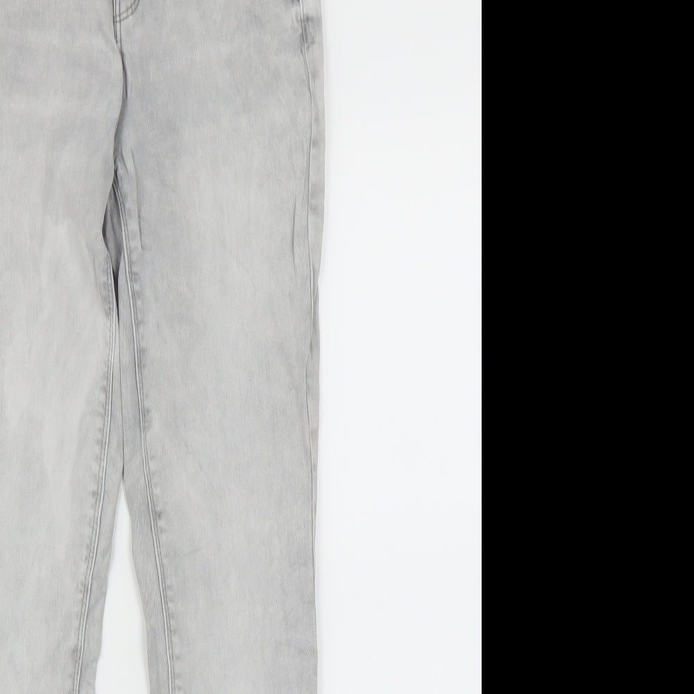 Only Womens Grey   Skinny Jeans Size 28 in L28 in