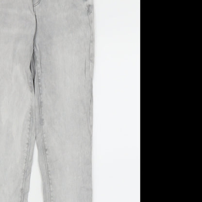 Only Womens Grey   Skinny Jeans Size 28 in L28 in