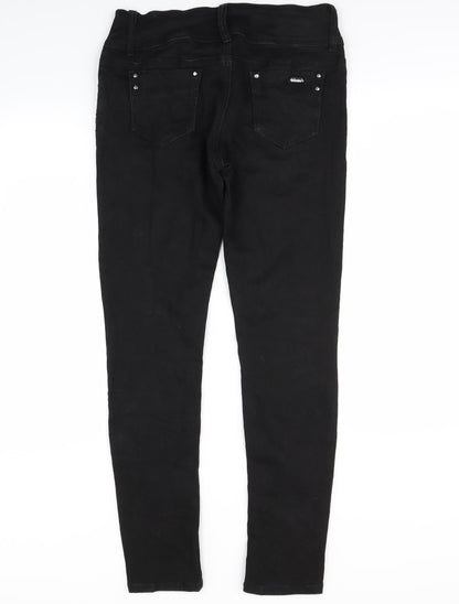 Womens UK Size 32 in Yazz Collection Regular Fit Skinny Black Jeans