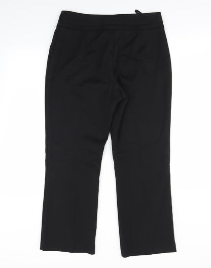 Womens UK Size 10 bm Collection Regular Fit Dress Pants Black Trousers