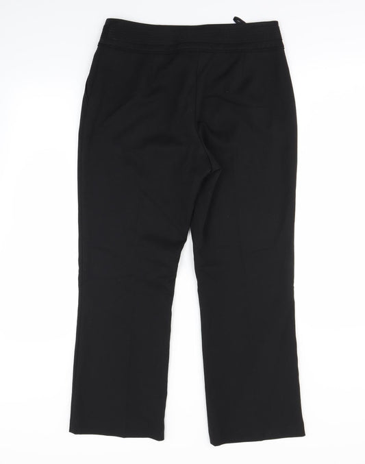 bm Collection Womens Black   Dress Pants Trousers Size 10 L28 in