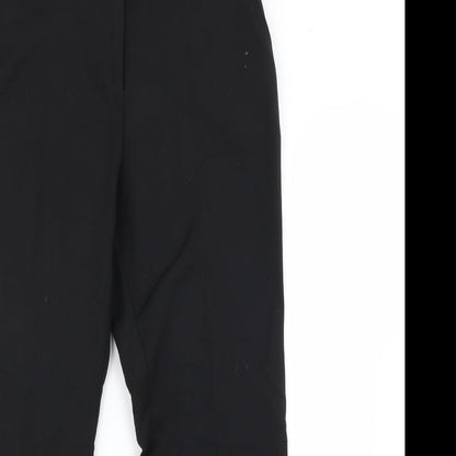 Womens UK Size 10 bm Collection Regular Fit Dress Pants Black Trousers