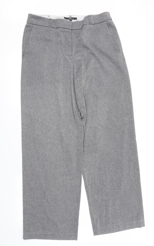 Next  Womens Grey   Dress Pants Trousers Size 12 L27 in
