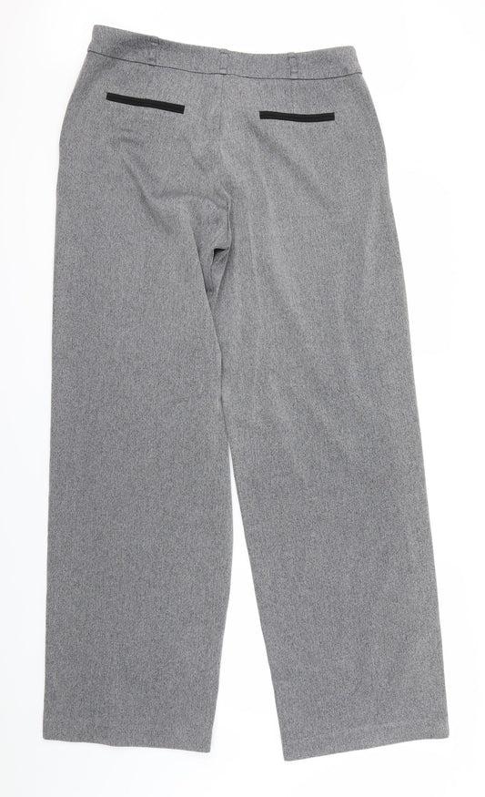 Next  Womens Grey   Dress Pants Trousers Size 12 L27 in